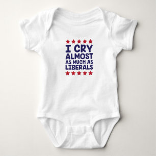 Crying Liberals Baby Bodysuit