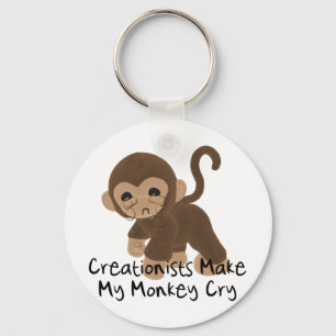 Crying Monkey Keychain
