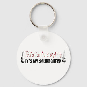 Crying sound check keychain
