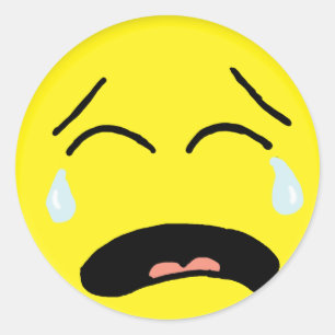 Crying Sticker