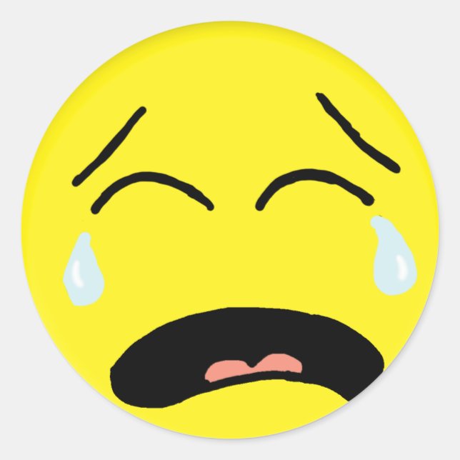 Crying Sticker (Front)
