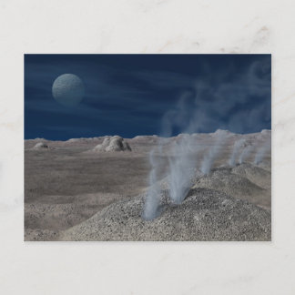Cryovolcanism on Pluto Postcard