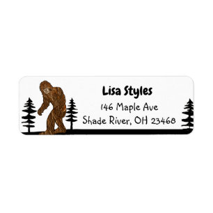 Cryptid Bigfoot Sasquatch Ape Man  