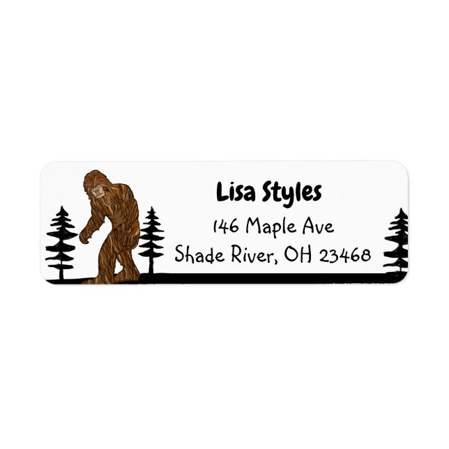 Cryptid Bigfoot Sasquatch Ape Man (Devant)