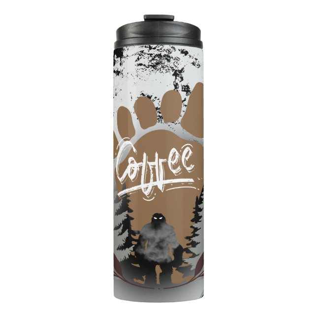 Cryptid Coffee Thermal Tumbler (Front)