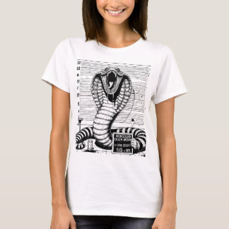 Cryptid Mugshots - The Mongolian Death Worm  T-Shirt