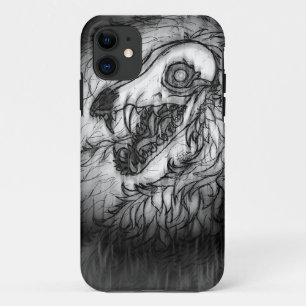 Cryptid: Snow Wasset Sketch iPhone 11 Case