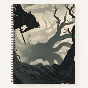 Cryptid's forest  notebook