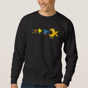 Crypto Big Whale Bitcoin Investor Trader Sweatshirt