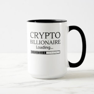 Crypto billionaire loading funny online trading mug