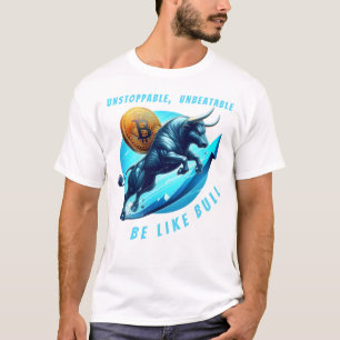 Crypto Bitcoin bull run BTC Passive income Tokens  T-Shirt