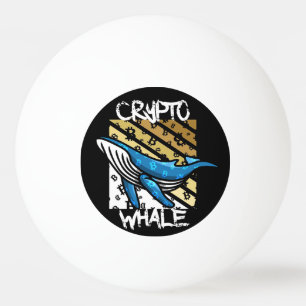 Crypto Btc Whale - Crypto coin Ping Pong Ball