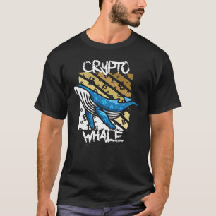 Crypto Btc Whale - Crypto coin T-Shirt