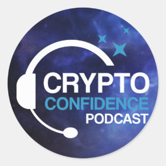 Crypto Confidence Podcast stickers (sheet of 20)
