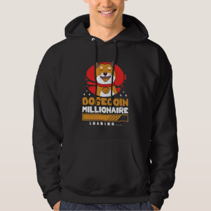 Crypto DogeCoin Millionaire Loading Hoodie