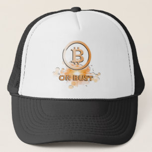 Crypto Fans - Bitcoin or Bust Trucker Hat