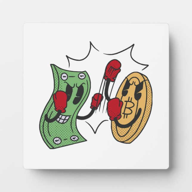Crypto Fight Club Plaque (Front)