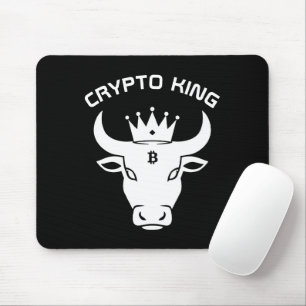Crypto King Mouse Pad