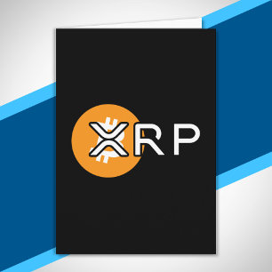 Crypto Meme XRP Over Bitcoin Cryptocurrency Swap Card