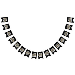 Crypto Meme - XRP To The Moon - XRP Cryptocurrency Bunting Flags