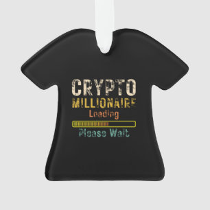 Crypto Millionaire Chargement rétro vintage