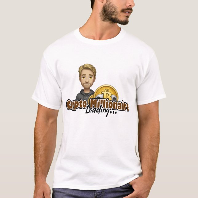 Crypto Millionaire Loading T-Shirt (Front)