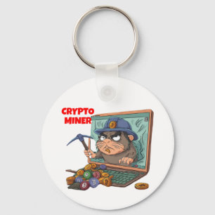 Crypto Miner Keychain