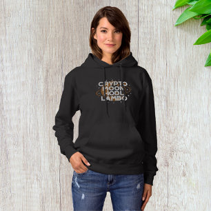 Crypto Moon HODL Lambo Hoodie