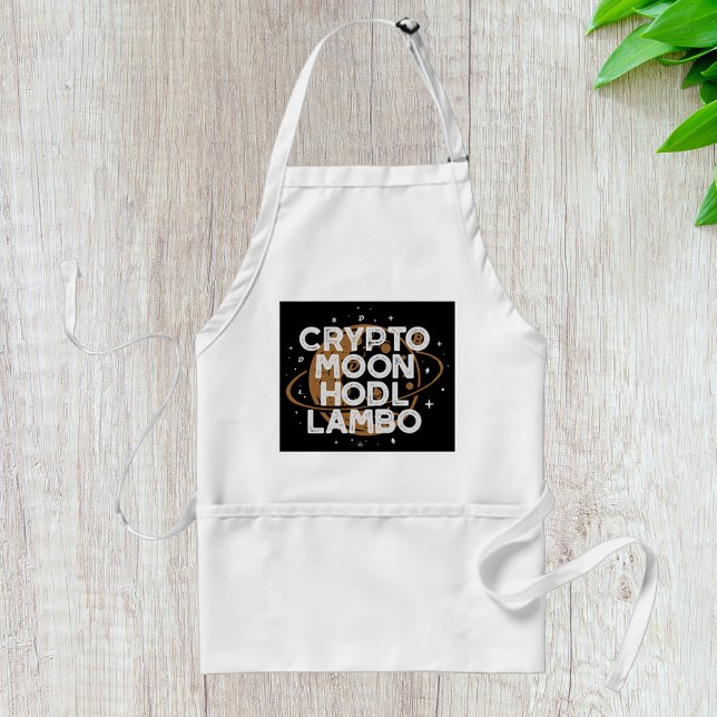 Crypto Moon Standard Apron (Creator Uploaded)