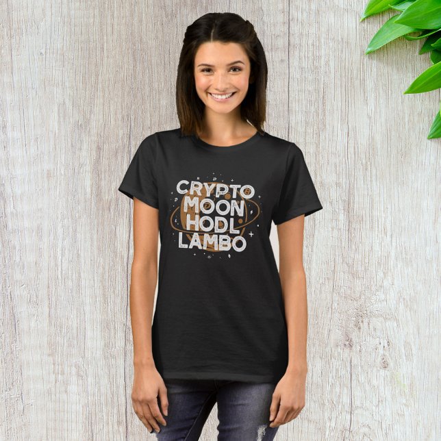 Crypto Moon T-Shirt (Creator Uploaded)