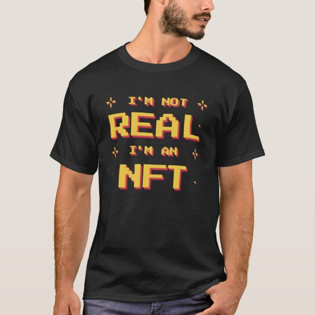 Crypto NFT Non Fungible Token Blockchain T-Shirt (Front)