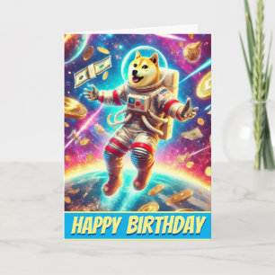 Crypto Odyssey: Doge's Galactic Adventure Card