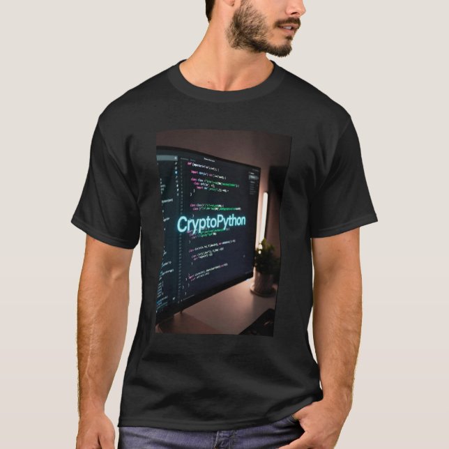 Crypto Python T-Shirt (Front)