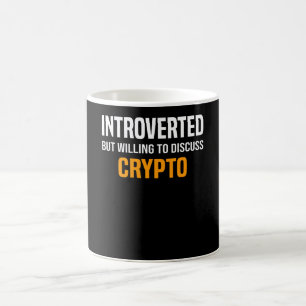 Crypto Saying Trader Miner Cryptocurrency Crypto Coffee Mug