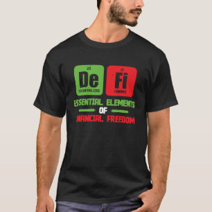 Crypto Trader Cryptocurrency Decentralized Finance T-Shirt
