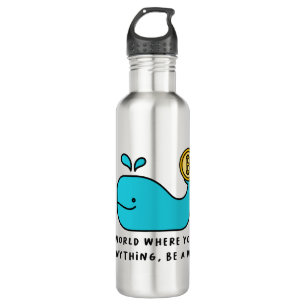Crypto Whale T-Shirt 710 Ml Water Bottle