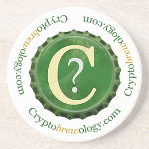 Cryptobrewology Logo Coaster