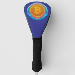 CRYPTOCURRENCY BITCOIN GOLF HEAD COVER