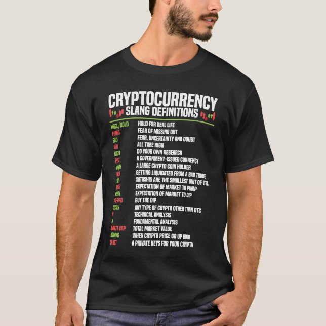Cryptocurrency Blockchain Trader Finance Crypto In T-Shirt (Front)