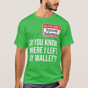 Cryptocurrency Crypto Bitcoin Funny Hodl Satoshi N T-Shirt