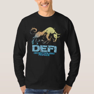 Cryptocurrency DECENTRALIZED FINANCE DEFI Crypto B T-Shirt