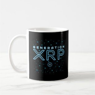 Cryptocurrency Generation XRP Crypto Blockchain Coffee Mug
