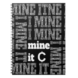 Cryptocurrency mining notebook