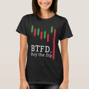 Cryptocurrency Trading Finance Stock Chart Trader  T-Shirt