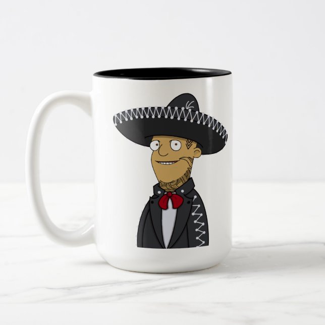 CryptoDads NFT NYC Mug avec photo Papa (Gauche)