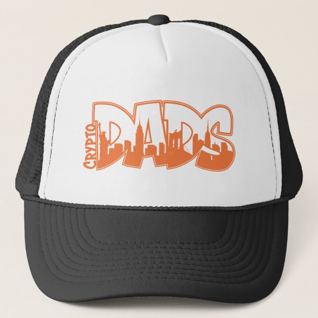 CryptoDads NFT NYC Trucker Hat (Front)