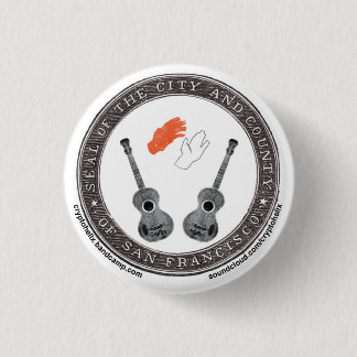 Cryptohelix badge for bandcamp single 1 inch round button