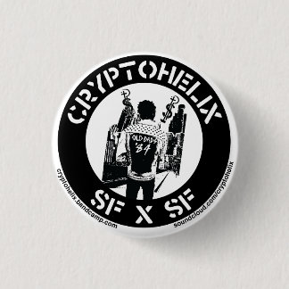 Cryptohelix - SFxSF 1 Inch Round Button