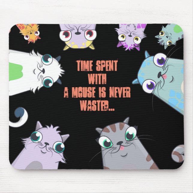 CryptoKitties Mouse Pad (Front)