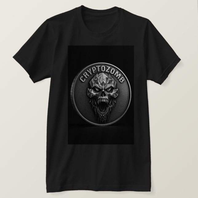 CRYPTOZOMB T-Shirt (Design Front)